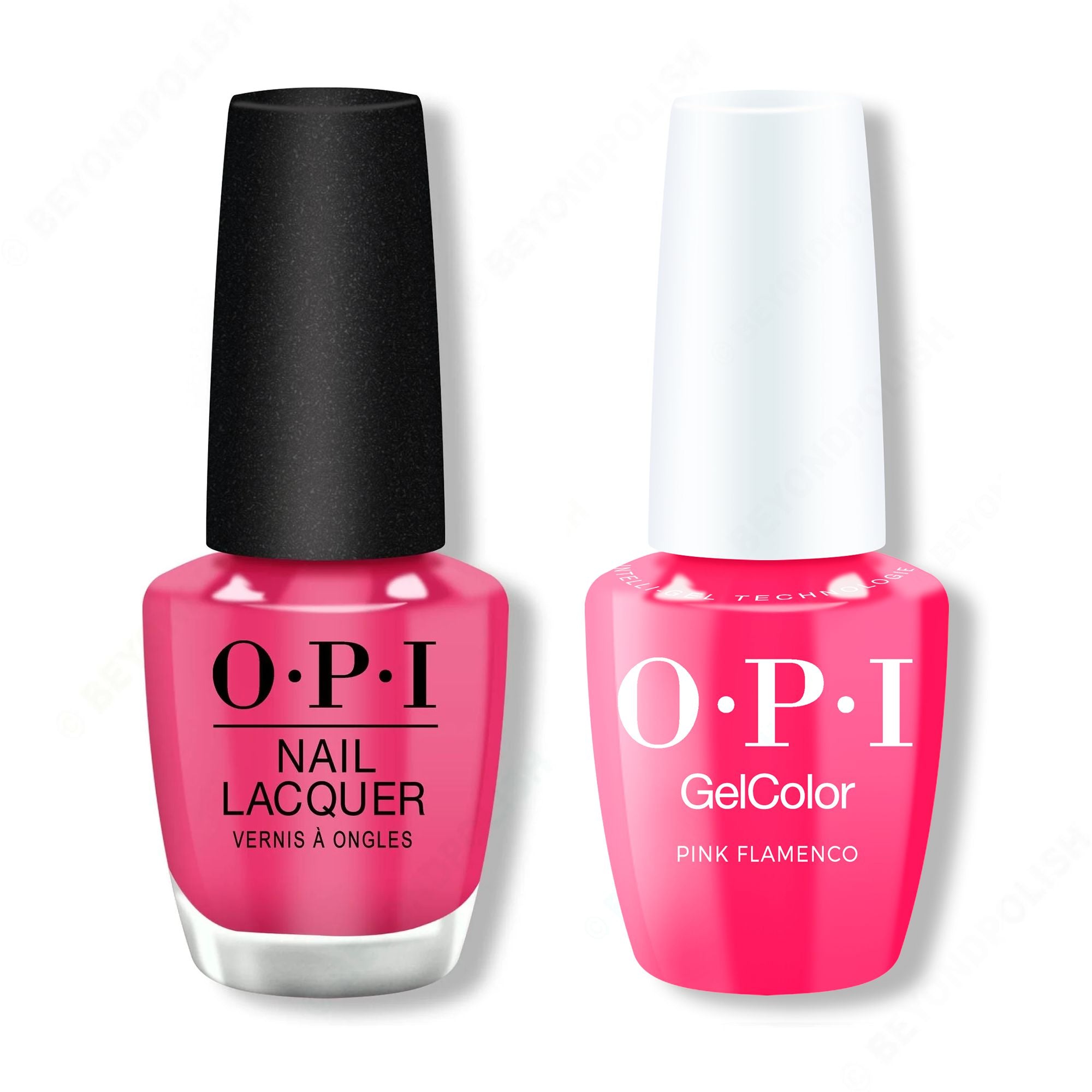 OPI - Intelli-Gel & Lacquer Combo - Pink Flamenco