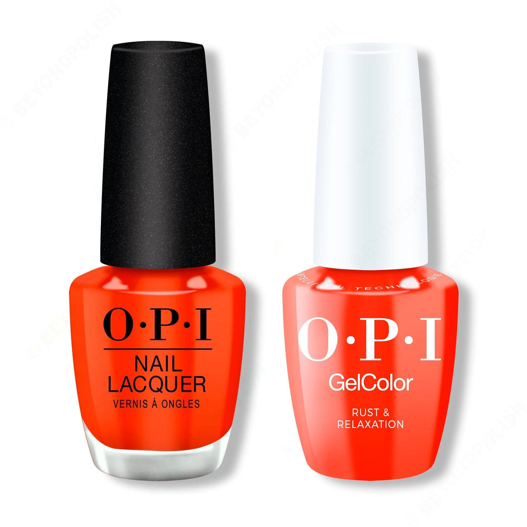 OPI - Intelli-Gel & Lacquer Combo - Rust & Relaxation