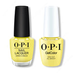 OPI - Intelli-Gel & Lacquer Combo - Stay Out All Bright - Professional Care