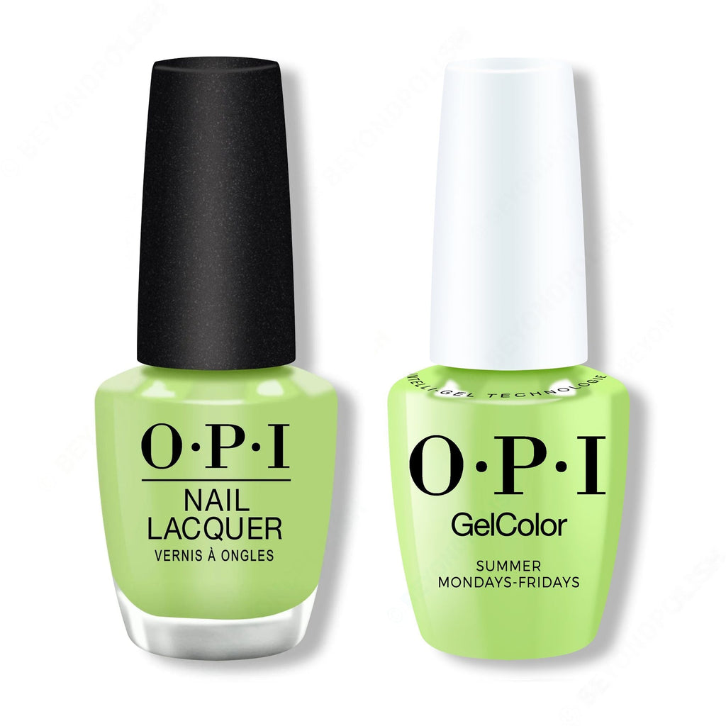 OPI - Intelli-Gel & Lacquer Combo - Summer Monday-Fridays - Professional Care