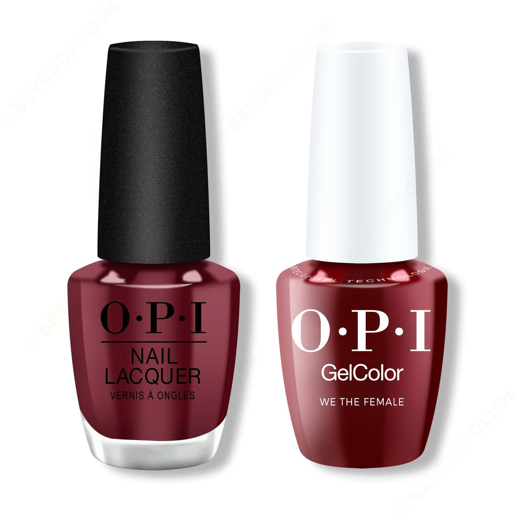 OPI - Intelli-Gel & Lacquer Combo - We The Female - Professional Care