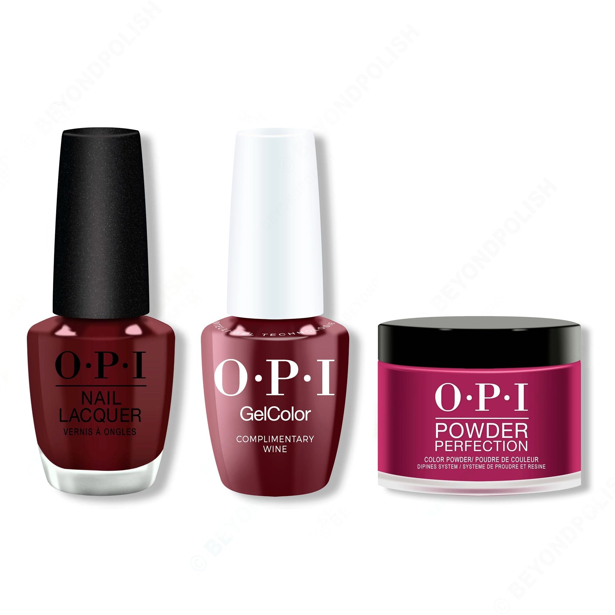 OPI - Intelli-Gel, Lacquer & Dip Combo - Complimentary Wine - Professional Care