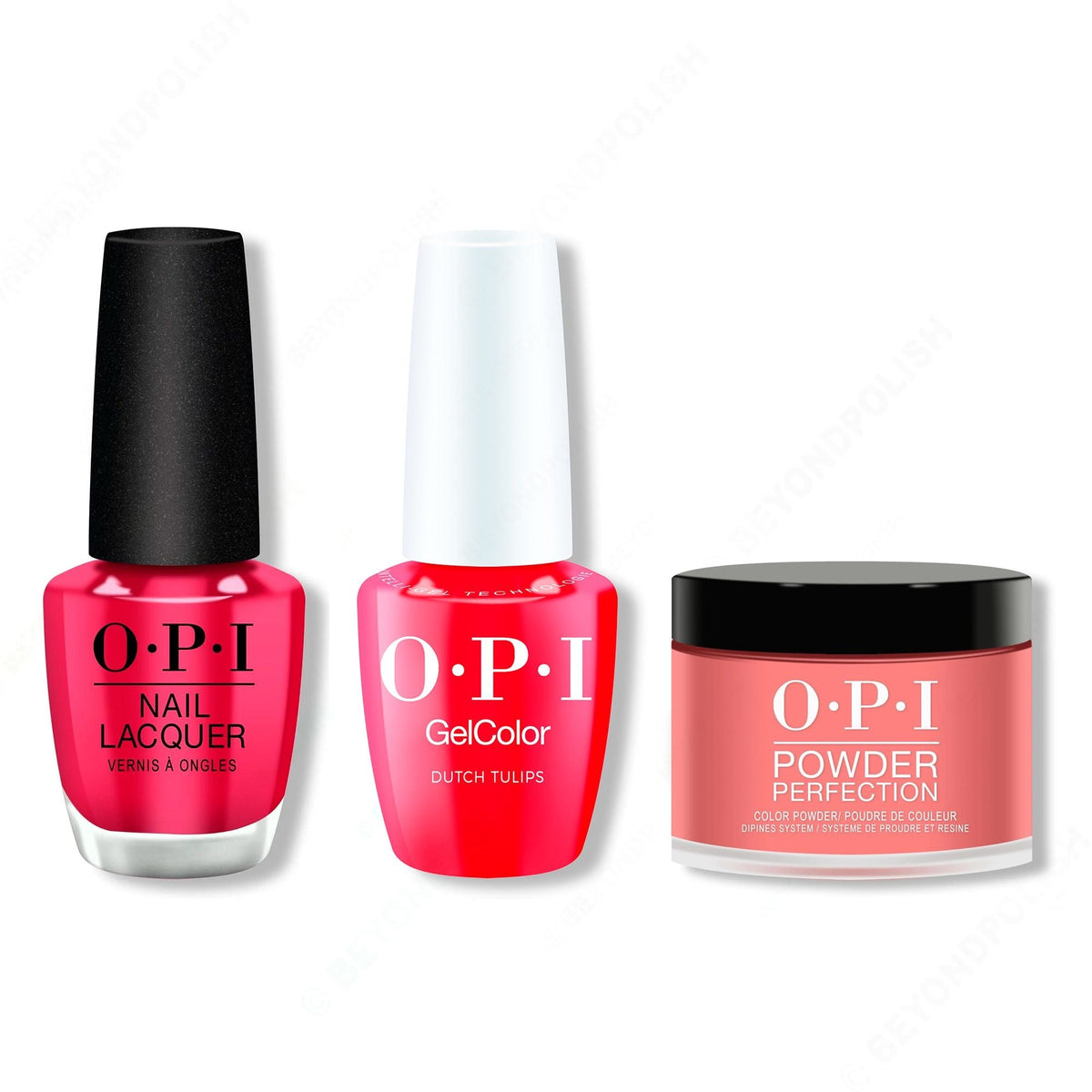 OPI - Intelli-Gel, Lacquer & Dip Combo - Dutch Tulips - Professional Care