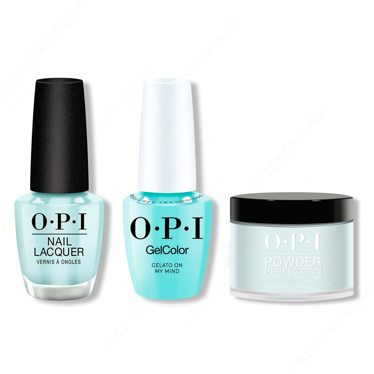 OPI - Intelli-Gel, Lacquer & Dip Combo - Gelato On My Mind - Professional Care