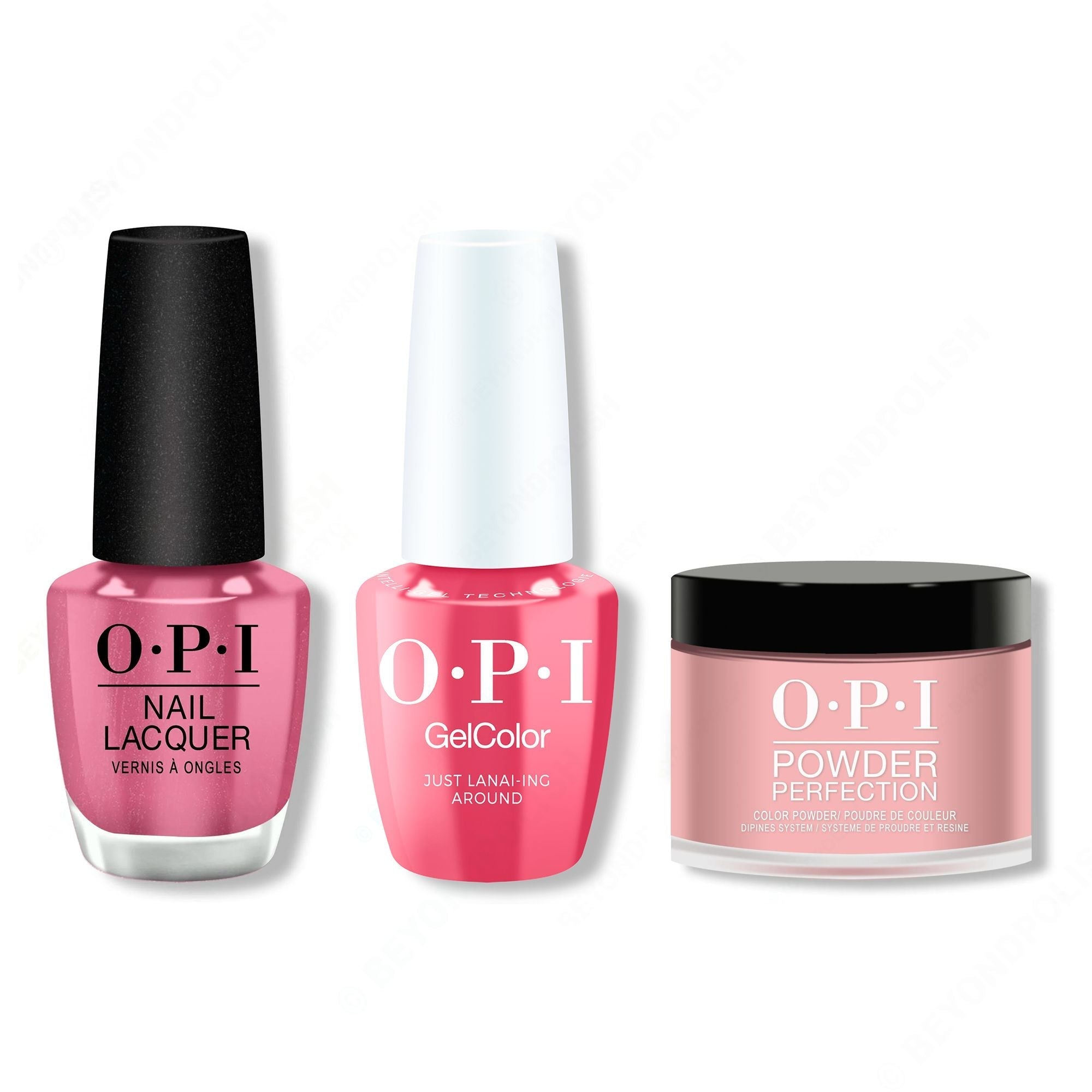 OPI - Intelli-Gel, Lacquer & Dip Combo - Just Lanai-Ing Around - Professional Care