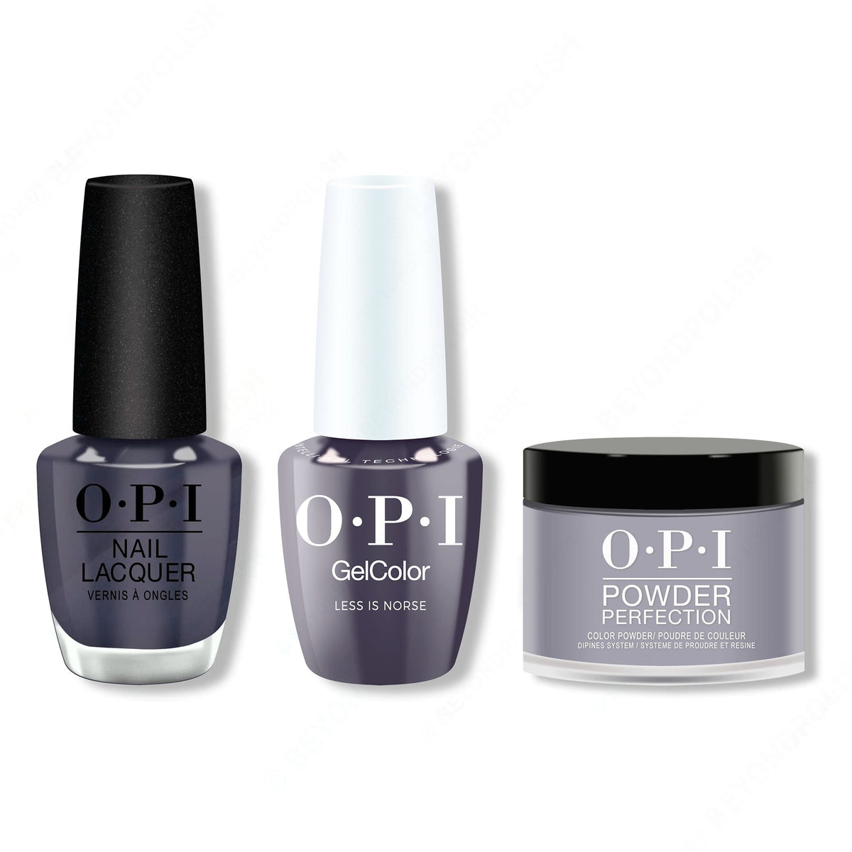 OPI - Intelli-Gel, Lacquer & Dip Combo - Less is Norse
