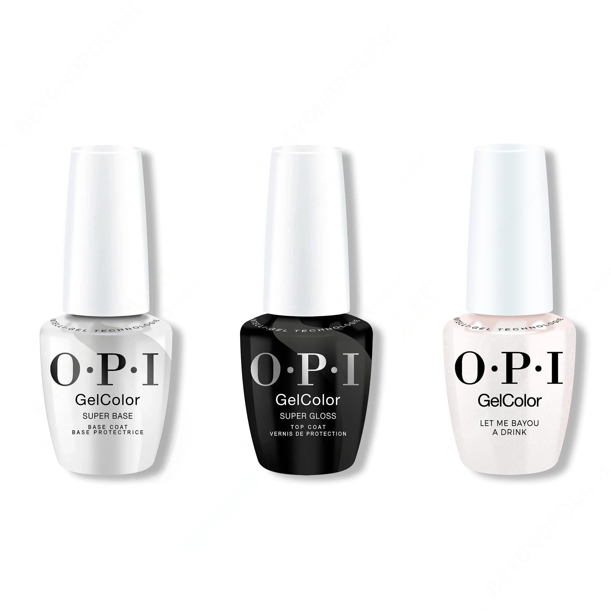 OPI - Intelli-Gel, Lacquer & Dip Combo - Let Me Bayou a Drink
