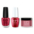 OPI - Intelli-Gel, Lacquer & Dip Combo - Miami Beet - Professional Care