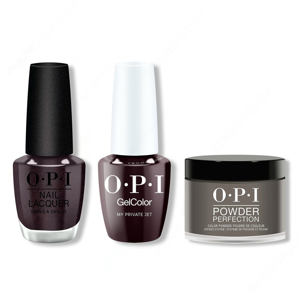 OPI - Intelli-Gel, Lacquer & Dip Combo - My Private Jet - Professional Care