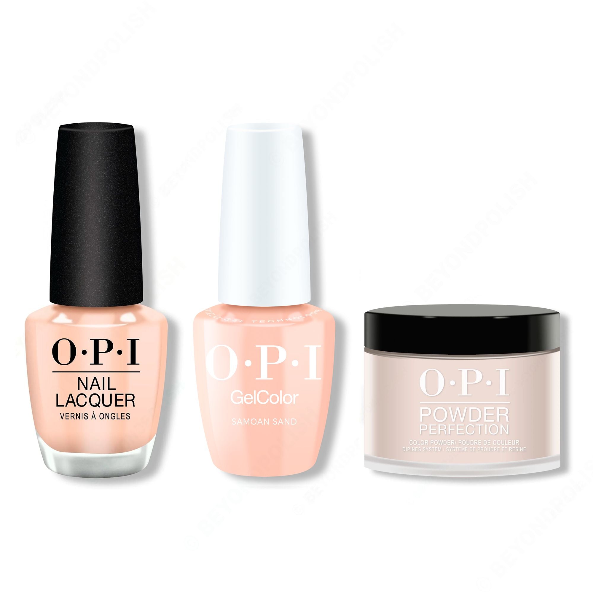 OPI - Intelli-Gel, Lacquer & Dip Combo - Samoan Sand