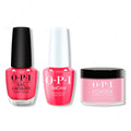OPI - Intelli-Gel, Lacquer & Dip Combo - Strawberry Margarita - Professional Care