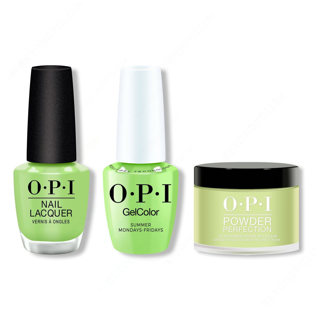 OPI - Intelli-Gel, Lacquer & Dip Combo - Summer Monday-Fridays - Professional Care