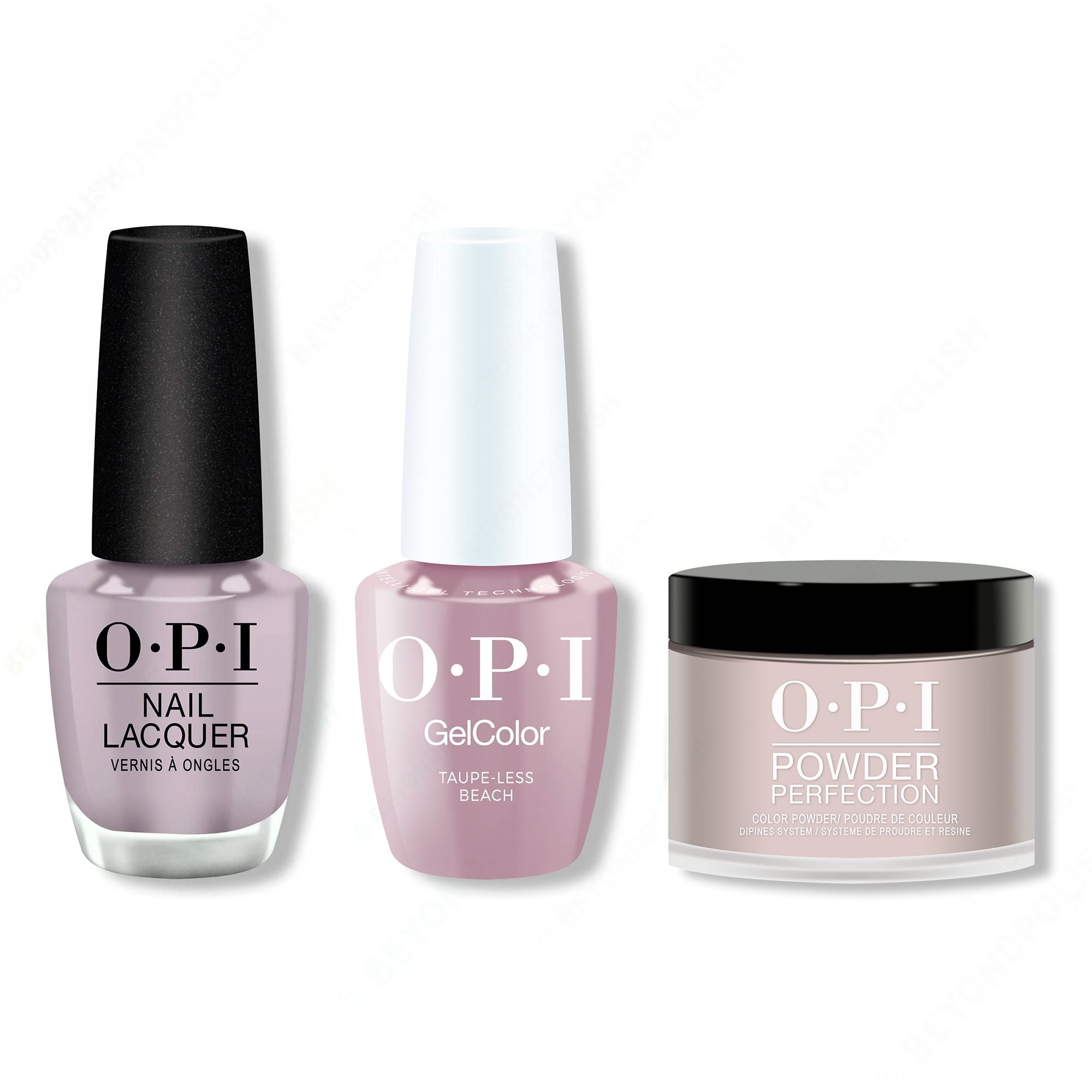 OPI - Intelli-Gel, Lacquer & Dip Combo - Taupe-less Beach - Professional Care