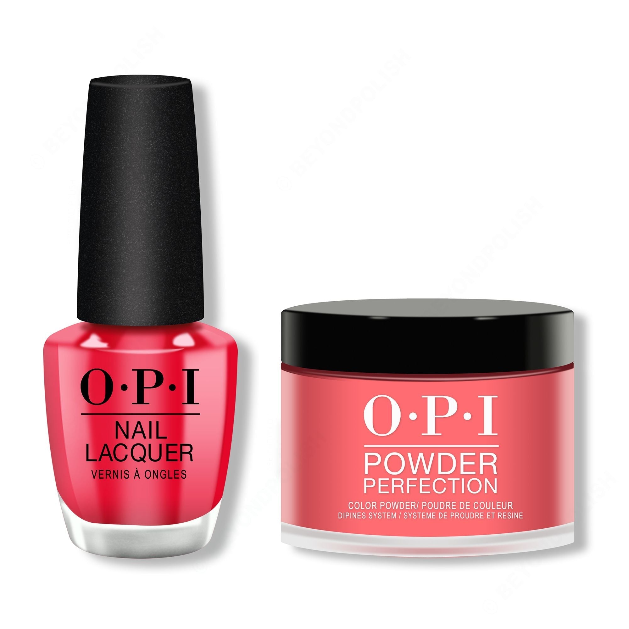 OPI - Lacquer & Dip Combo - Cajun Shrimp - Professional Care