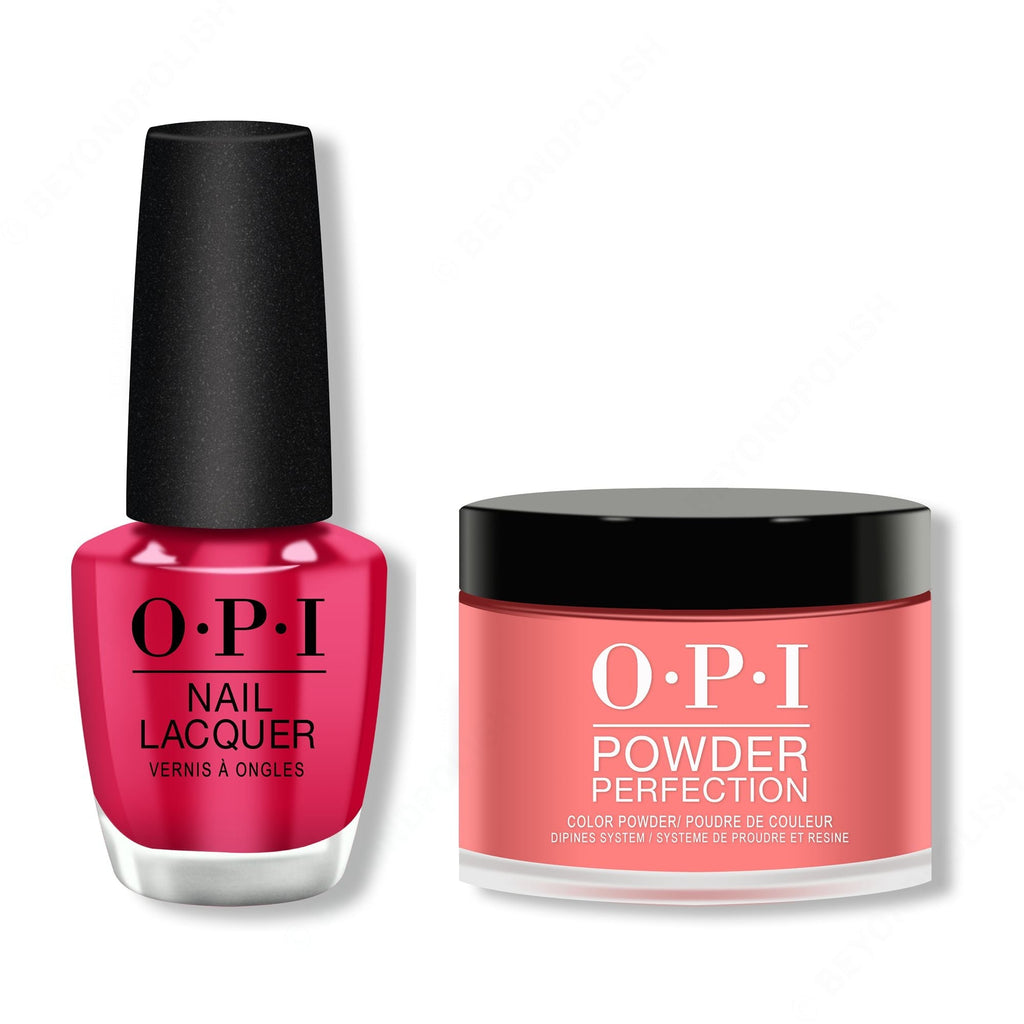 OPI - Lacquer & Dip Combo - Dutch Tulips - Professional Care