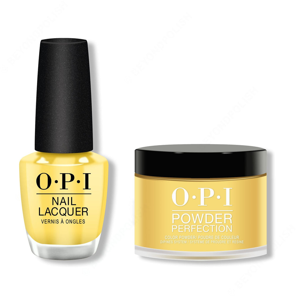 OPI - Lacquer & Dip Combo - Exotic Birds do not Tweet - Professional Care