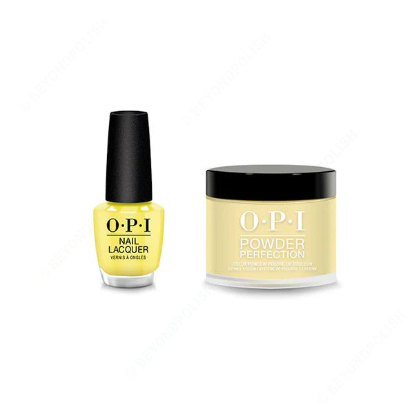 OPI - Lacquer & Dip Combo - Stay Out All Bright - Professional Care