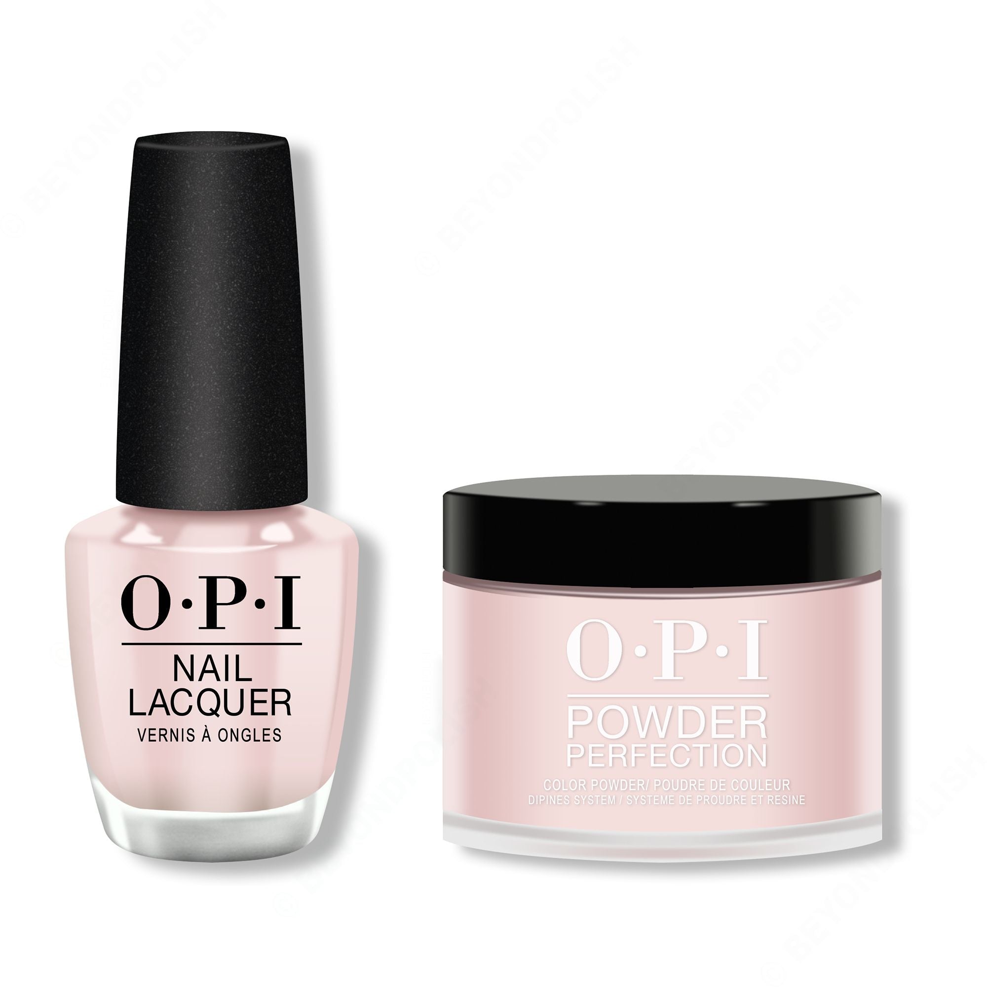 OPI - Lacquer & Dip Combo - Stop it I'm Blushing! - Professional Care