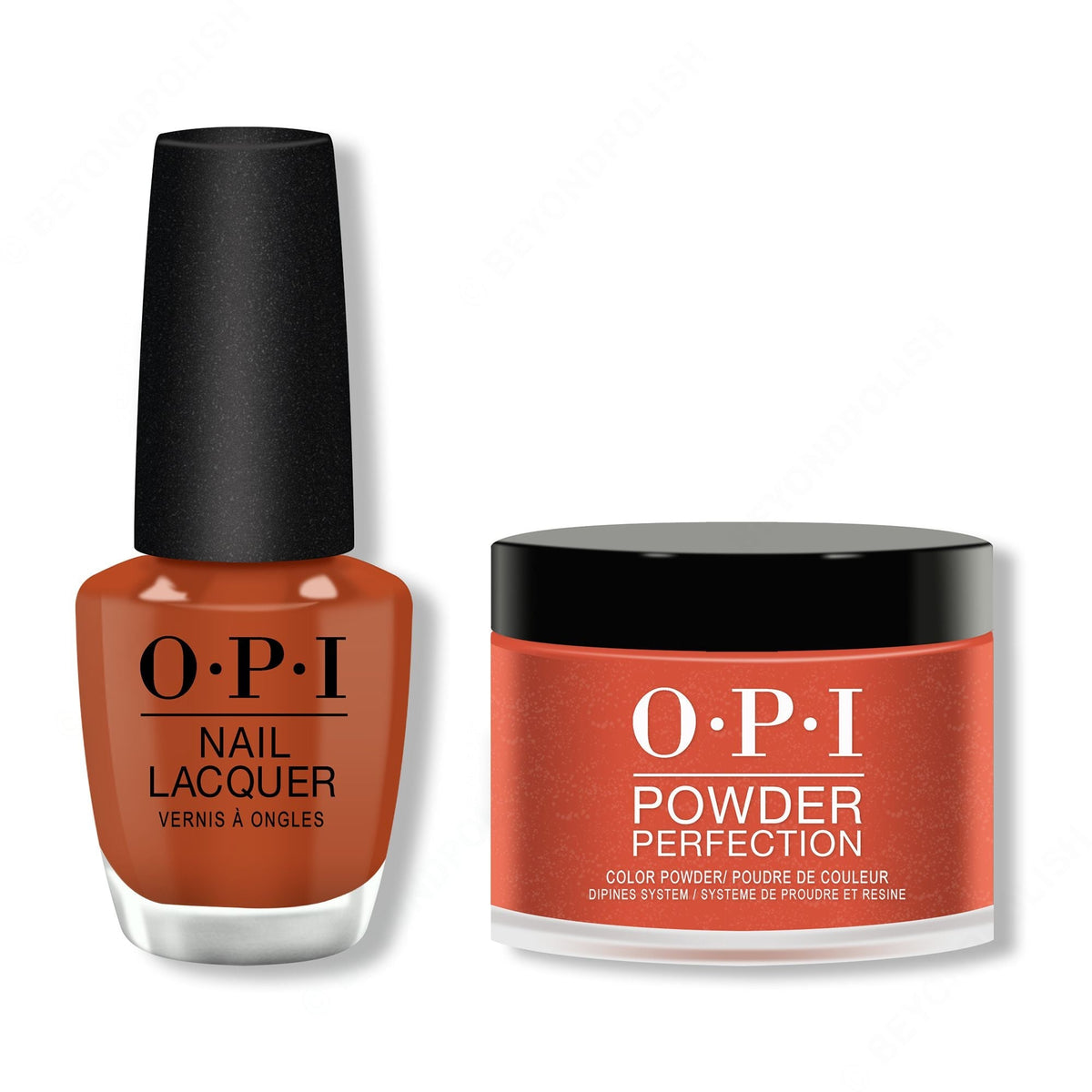 OPI - Lacquer & Dip Combo - Suzi Needs a Loch-smith - Professional Care