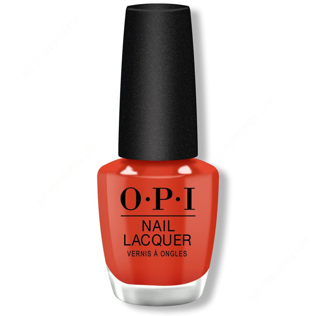 OPI Nail Lacquer - A Red-vival City 0.5 oz - Professional Care