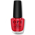 OPI Nail Lacquer - Big Apple Red 0.5 oz - Professional Care