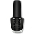 OPI Nail Lacquer - Black Onyx 0.5 oz - Professional Care