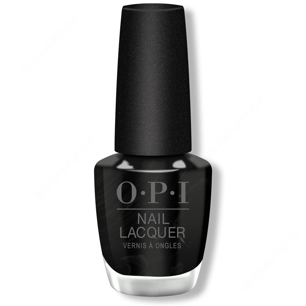 OPI Nail Lacquer - Black Onyx 0.5 oz - Professional Care