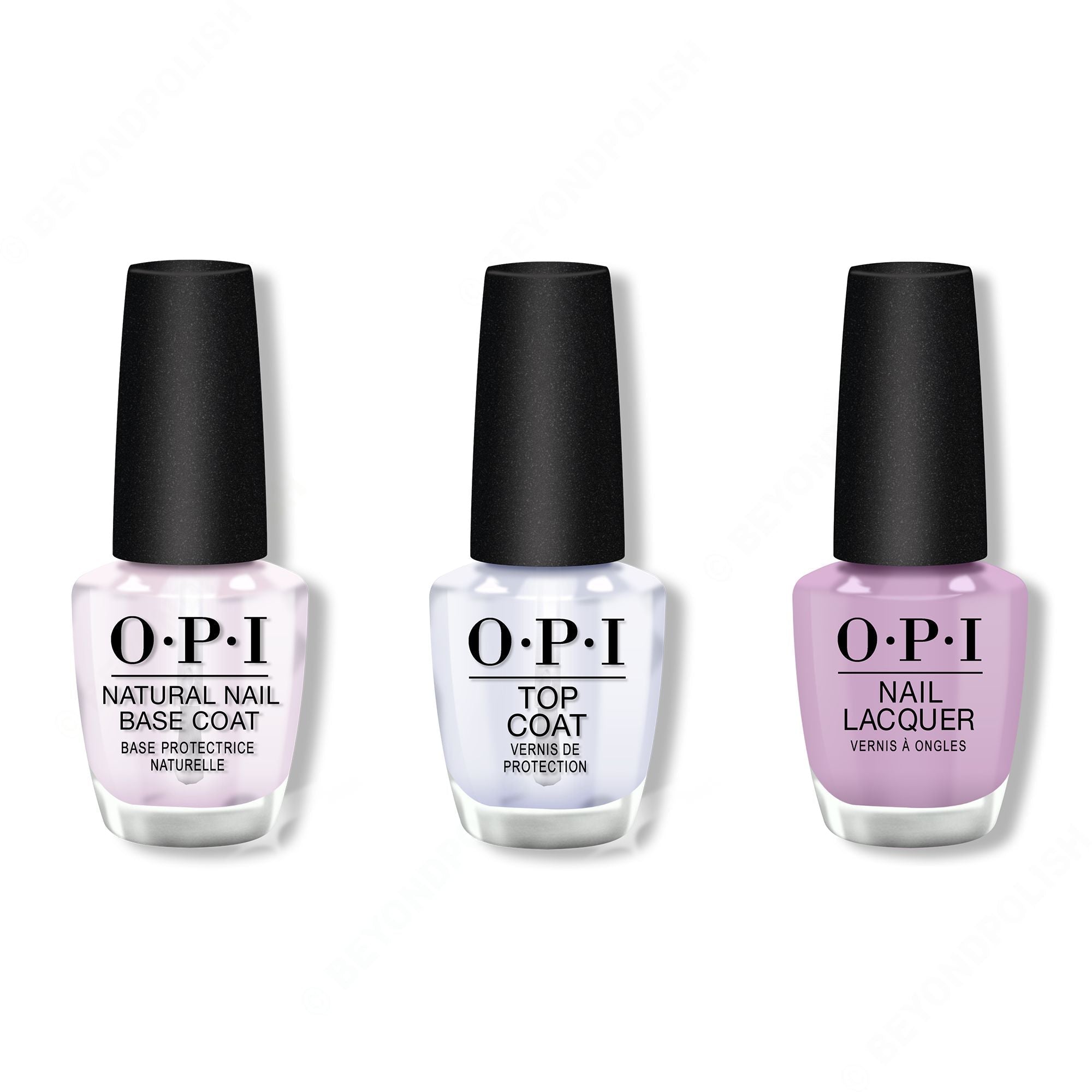 OPI - Nail Lacquer Combo - Base, Top & Achievement Unlocked - Professional Care