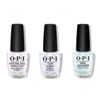OPI - Nail Lacquer Combo - Base, Top & Air We Go - Professional Care