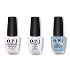OPI - Nail Lacquer Combo - Base, Top & Angels Flight to Starry Nights - Professional Care