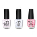 OPI - Nail Lacquer Combo - Base, Top & Aphrodite's Pink Nightie 0.5 oz - Professional Care