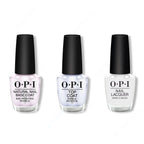 OPI - Nail Lacquer Combo - Base, Top & As Real As It Gets - Professional Care