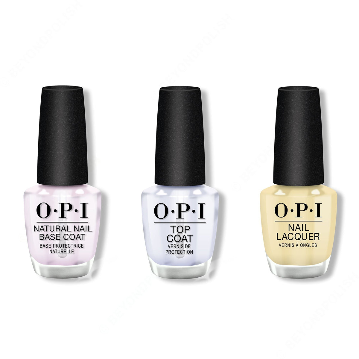 OPI - Nail Lacquer Combo - Base, Top & Bee-hind the Scenes