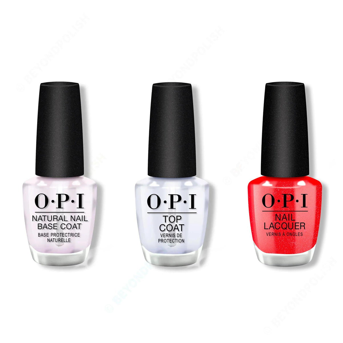 OPI - Nail Lacquer Combo - Base, Top & Big Apple Energy - OPIcons Spring 2026