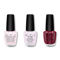 OPI - Nail Lacquer Combo - Base, Top & Big Sagittarius Energy - Professional Care