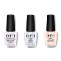 OPI - Nail Lacquer Combo - Base, Top & Bubble Bath 0.5 oz - Professional Care