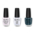 OPI - Nail Lacquer Combo - Base, Top & CIA = Color Is Awesome 0.5 oz - Professional Care