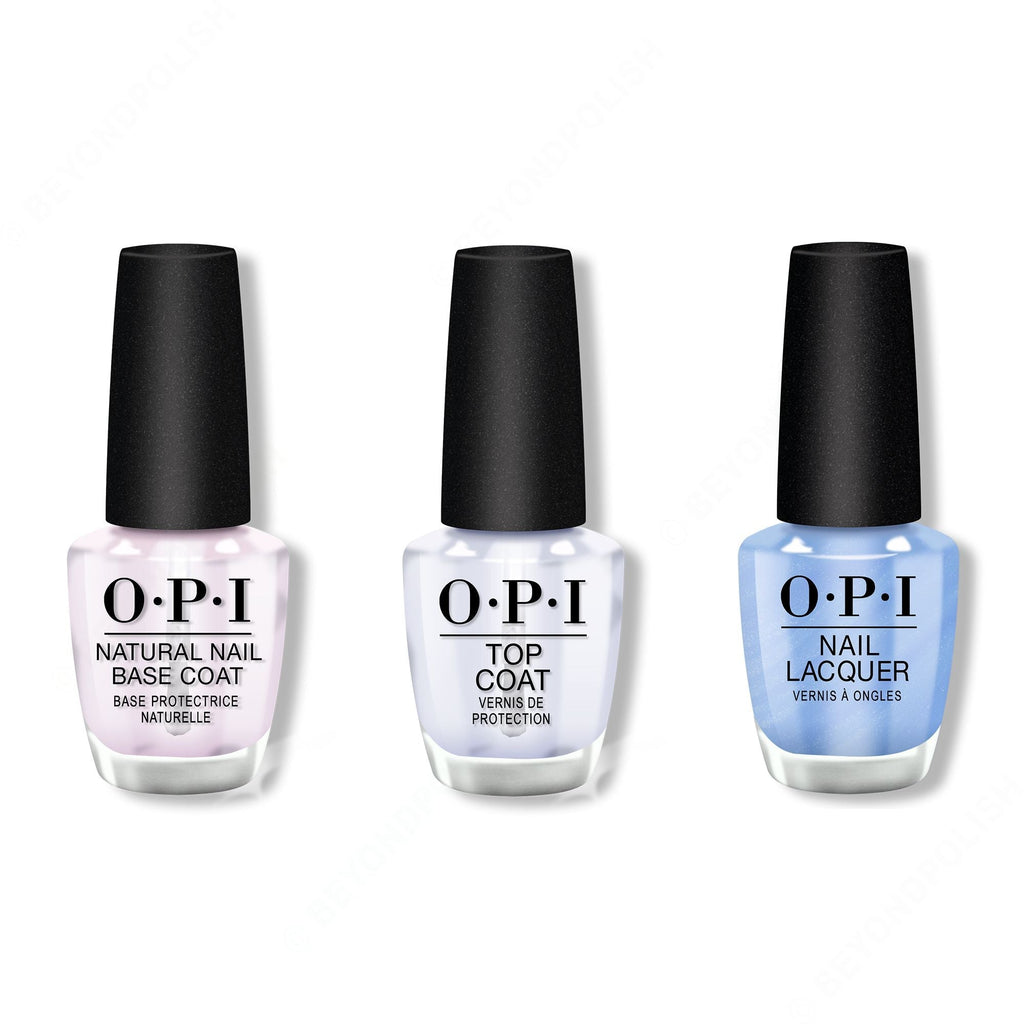 OPI - Nail Lacquer Combo - Base, Top & Can't CTRL Me - Professional Care