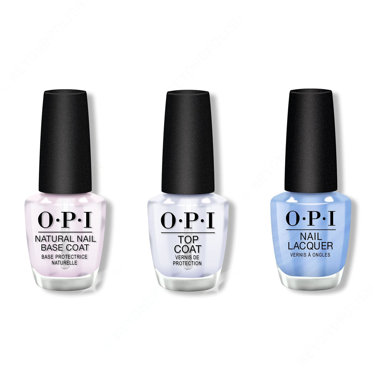 OPI - Nail Lacquer Combo - Base, Top & Can't CTRL Me - Professional Care