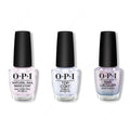 OPI - Nail Lacquer Combo - Base, Top & Case of Glamnesia - Professional Care