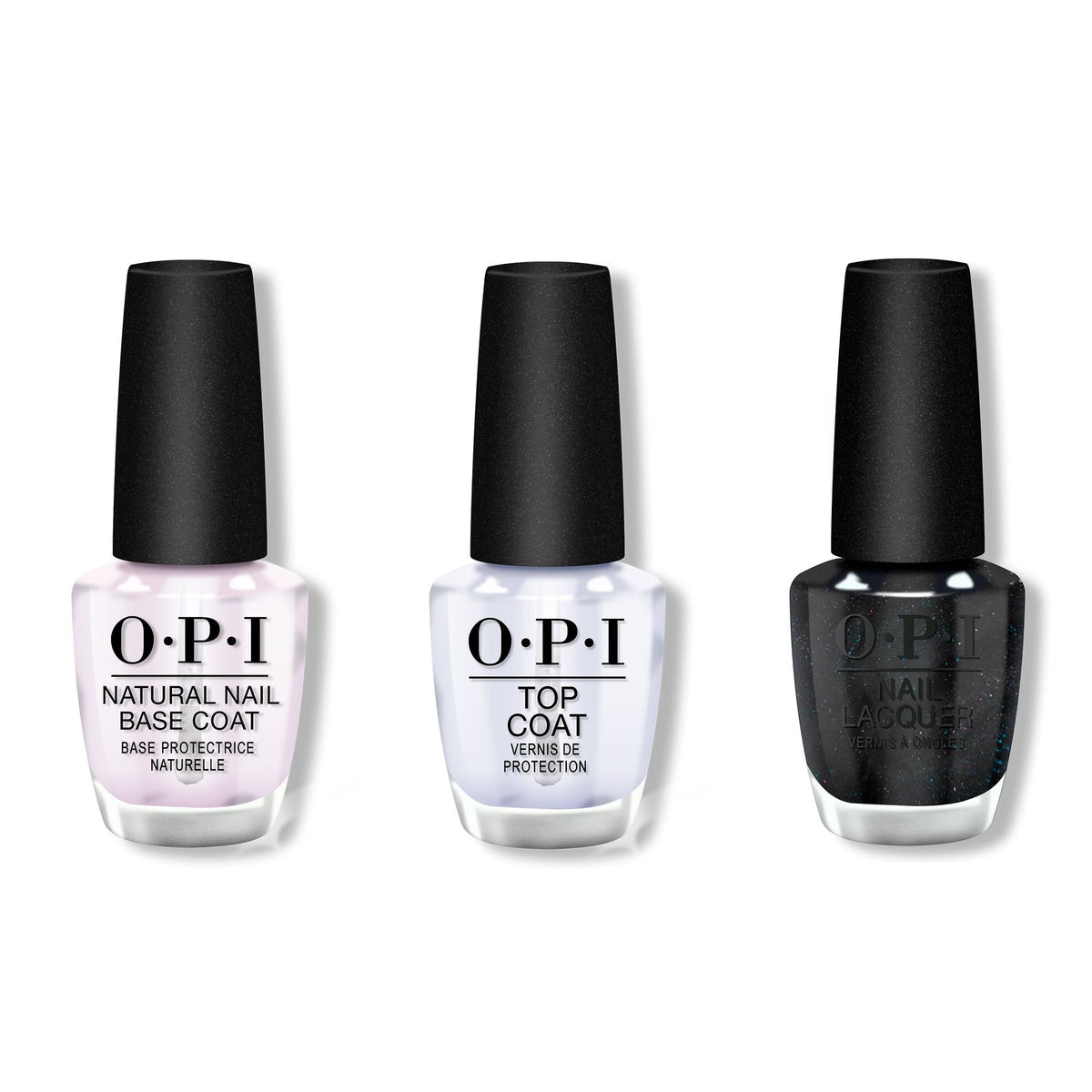 OPI - Nail Lacquer Combo - Base, Top & Cave The Way