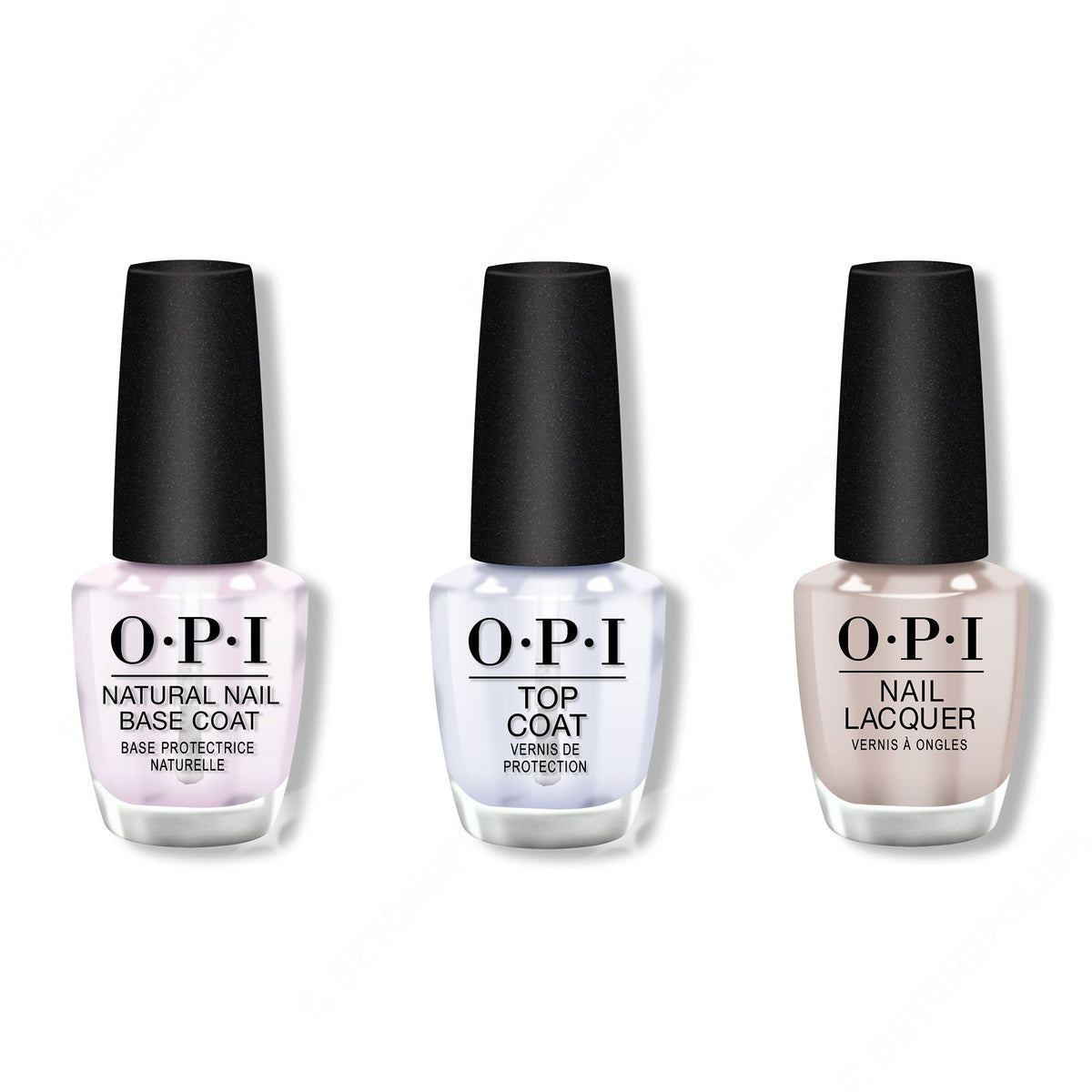 OPI - Nail Lacquer Combo - Base, Top & Coconuts Over OPI 0.5 oz - Professional Care