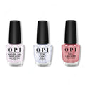 OPI - Nail Lacquer Combo - Base, Top & Cozu-melted in the Sun 0.5 oz - Professional Care