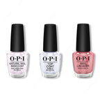 OPI - Nail Lacquer Combo - Base, Top & Cozu-melted in the Sun 0.5 oz - Professional Care