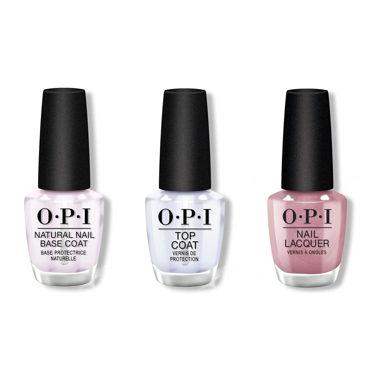 OPI - Nail Lacquer Combo - Base, Top & Cyborn Again - Professional Care