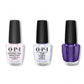 OPI - Nail Lacquer Combo - Base, Top & Do You Have This Color In Stock-Holm 0.5 oz - Professional Care