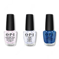 OPI - Nail Lacquer Combo - Base, Top & Do You Sea What I Sea 0.5 oz - Professional Care
