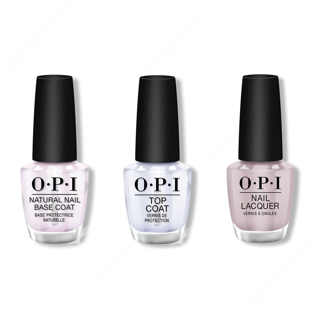 OPI - Nail Lacquer Combo - Base, Top & Don't Bossa Nova Me Around 0.5 oz - Professional Care
