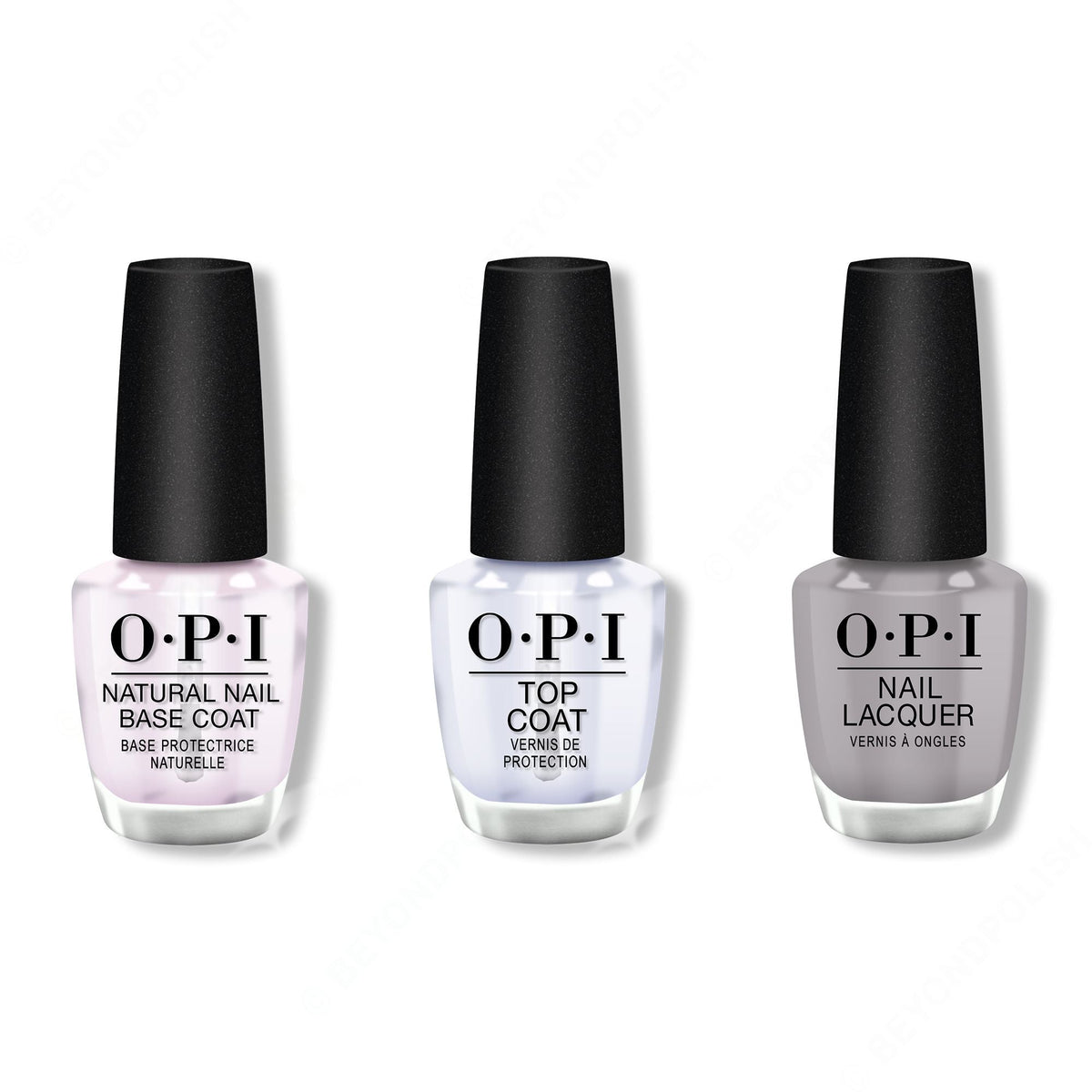 OPI - Nail Lacquer Combo - Base, Top & Engage-meant to Be 0.5 oz - Professional Care