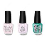 OPI - Nail Lacquer Combo - Base, Top & Feelin' Capricorn-y - Professional Care
